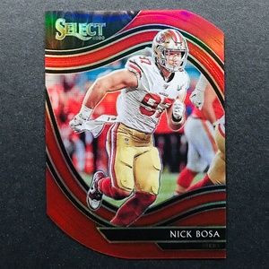 Nick Bosa - 2020 Select Prizm Red Die Cut #324
